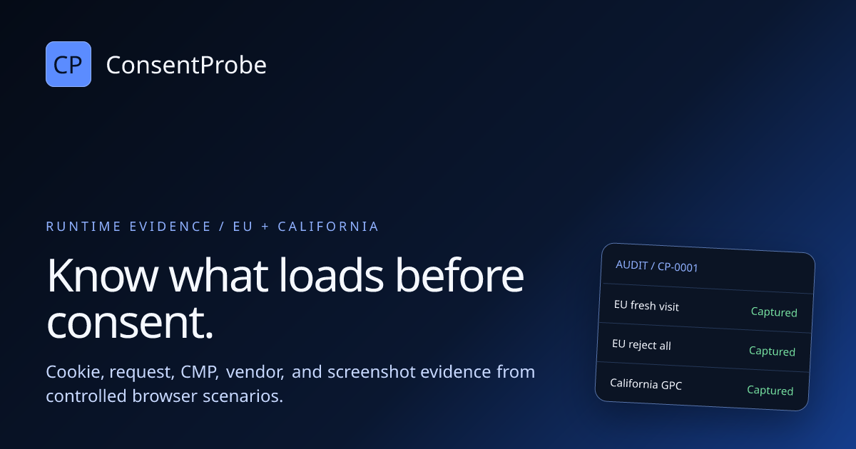 ConsentProbe